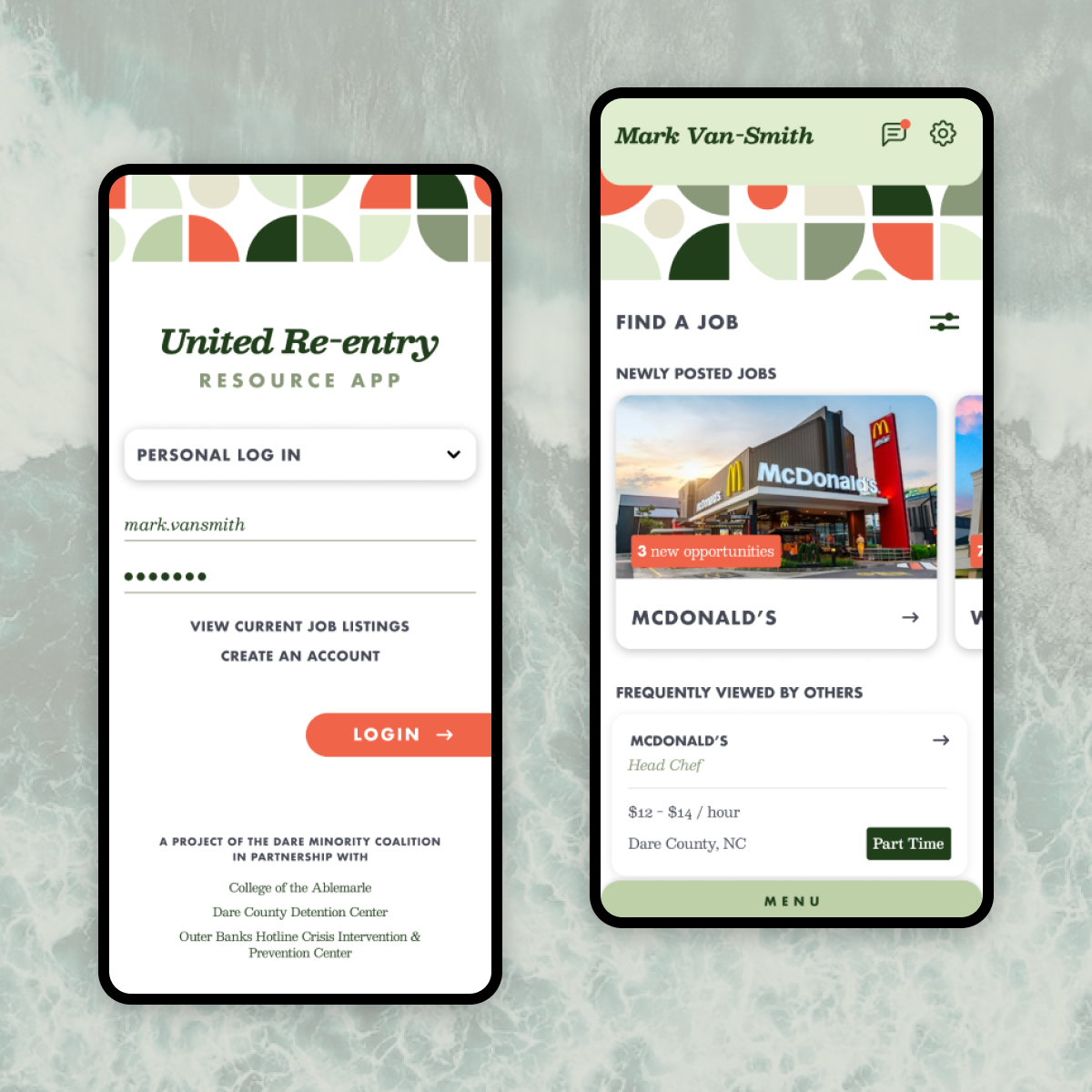 United Re-entry Resource App